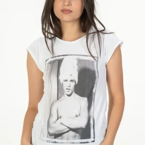 T-shirt 1921 Marlon Brando in cotone made in italy