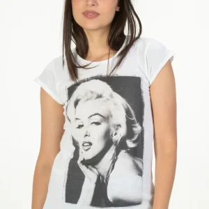 Marilyn Monroe T-shirt made in italy cotone 1921