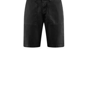 Bermuda con tasche fatigue in gabardina di cotone