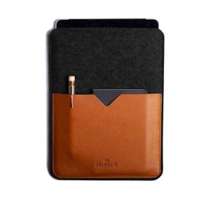 Black Edition – Leather iPad and Kindle Case Sleeve