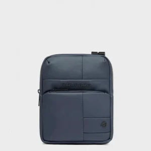 Piquadro borsello uomo in tessuto gommato