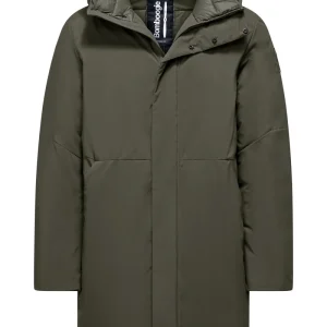 Giaccone lungo con imbottitura in Primaloft