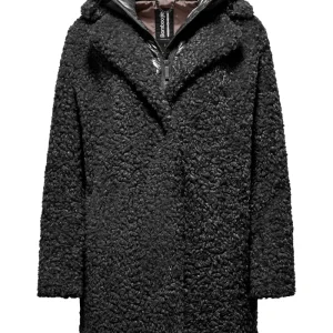 Odessa Overcoat - Cappotto lungo effetto agnellino