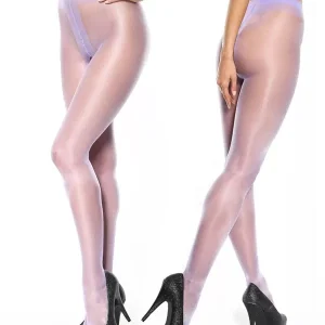 Shiny open tights P101 Violet