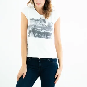 T-shirt 1921 Steve McQueen in cotone made in italy