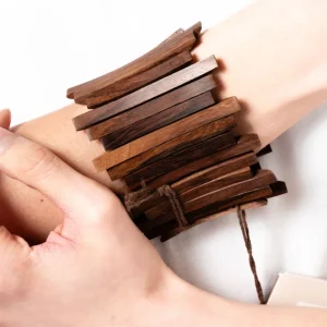 Bracciale resin wood Maliparmi