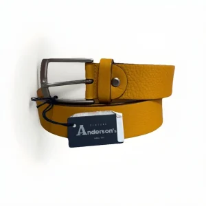 Anderson's Cintura Pelle Gialla