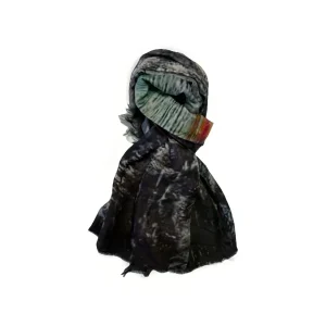 D'ANIELLO SCIARPA DONNA MISTO CACHEMIRE  FANTASIA ARTISTICA