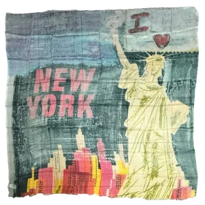 PATRIZIA PEPE SCIARPA UNISEX NEW YORK