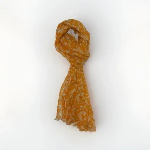 WALLMANN SCIARPA DONNA FANTASIA CERVI ARANCIONE