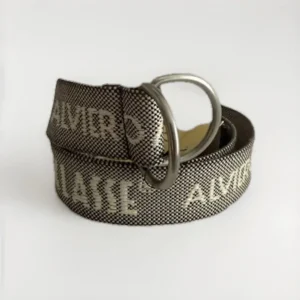 ALVIERO MARTINI 1^ CLASSE CINTURA UNISEX GEO DARK BROWN