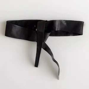 MADE IN ITALY FUSCIACCA DONNA PELLE NERO