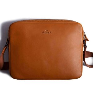 Leather Messenger Bag for iPad
