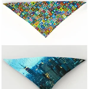 BLACK VELVET SCIARPA SCIALLE TRIANGOLARE