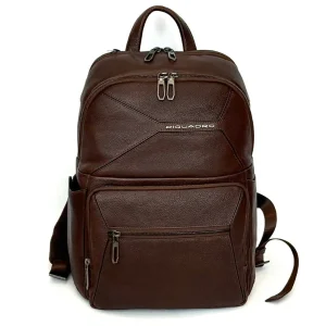 Piquadro zaino in pelle porta PC 14”