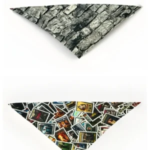 BLACK VELVET SCIARPA SCIALLE TRIANGOLARE REVERSIBILE