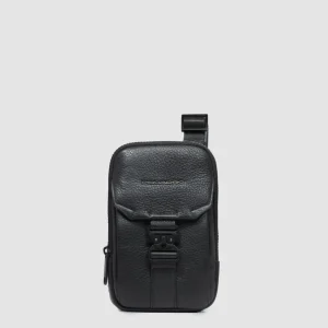 Piquadro borsello a tracolla per telefono cellulare