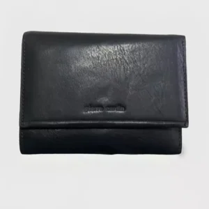 PIERRE CARDIN PORTAFOGLIO DONNA VERA PELLE NERO