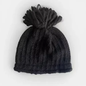 CALIMAR CAPPELLO CUFFIA NERO MISTO ALPACA UNISEX
