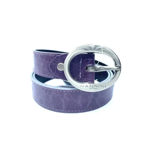 Nannini Cintura Pelle gialla o lilla