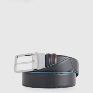 Piquadro cintura uomo reversibile Blue Square