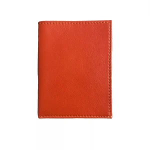 GIORGIO FEDON PORTA DOCUMENTI VERA PELLE ARANCIONE