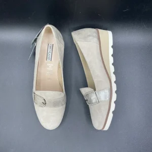 GRUNLAND MOCASSINI IN PELLE SCAMOSCIATA