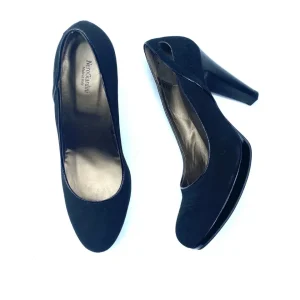 NEROGIARDINI DÉCOLLETÉ  DONNA IN PELLE SCAMOSCIATA NERE