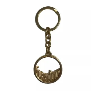 FREEDOM BY ROBERTO CAVALLI PORTACHIAVI DORATO UNISEX