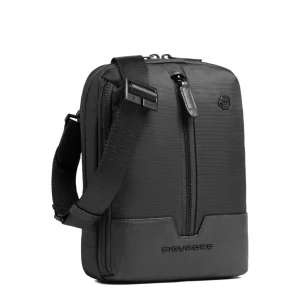 Piquadro borsello in tessuto con porta iPad mini