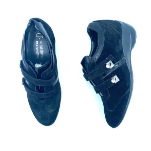 VALLEVERDE SNEAKERS IN PELLE SCAMOSCIATA