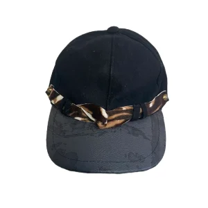 Alviero Martini 1^ Classe Cappello Berretto Nero Donna