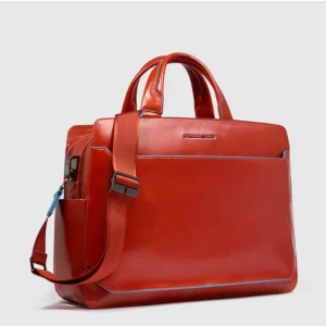 Piquadro cartella a due manici blue Square