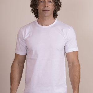 Maglia Uomo paricollo mezza manica in 100% cotone_3pezzi
