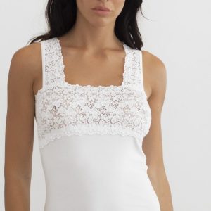 Canotta Donna spalla larga Cotone Bielastico_3pezzi