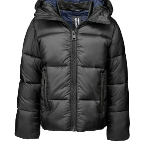 Piumino da bambino con cappuccio staccabile