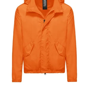 Bomber sfoderato in Nylon Increspato