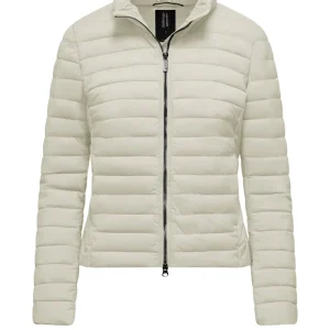 Piumino dalla Linea Avvitata in Nylon Stretch