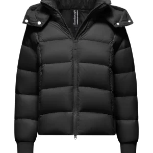 Piumino corto con cappuccio staccabile