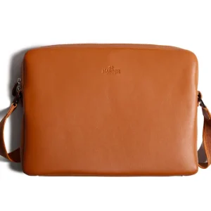 Leather Messenger Bag for MacBook