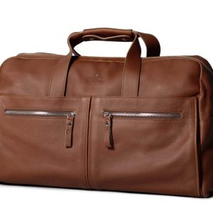 Leather Weekender Bag
