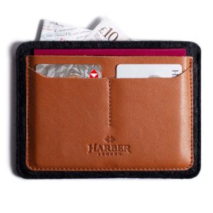 Flat Leather Passport Holder