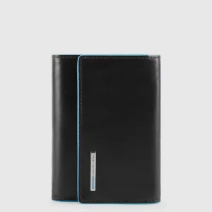 Piquadro Portafoglio donna piccolo con porta monete Blue Square