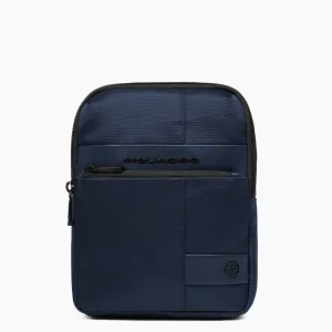 Piquadro borsello in tessuto a due scomparti