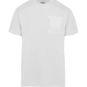 T-shirt in jersey tecnico stretch con taschino