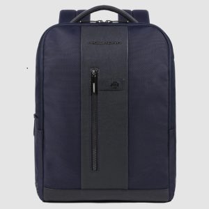 Piquadro zaino tessuto e pelle