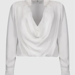 Body in georgette di viscosa