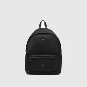 Zaino Nero Minimal in Nylon - WOYOUNGMI Paris