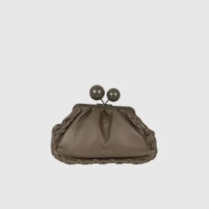 Pasticcino Bag medium in nappa - Verde kaki