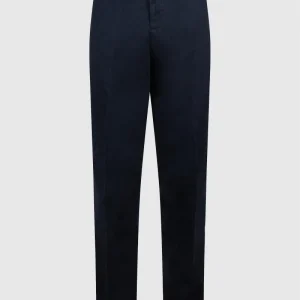 Pantaloni Uomo Chino Blu Navy
